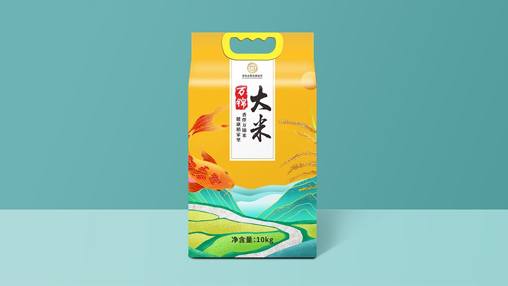 资阳粮库大米包装设计